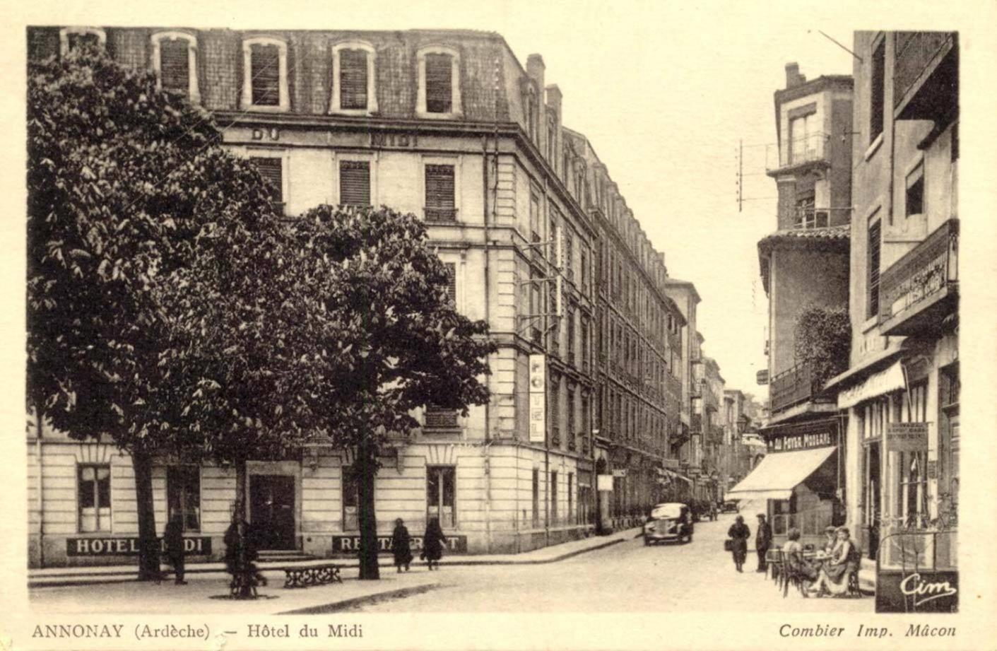 Hotel Du Midi Annonay Exterior photo